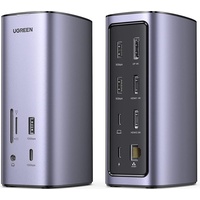 Ugreen Multi (USB C), Dockingstation + USB Hub, Grau
