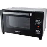 Steba Minibackofen "KB A9", schwarz-weiß (weiß, schwarz), B:37,5cm H:22cm T:32,5cm, Minibacköfen