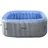 MCW-N97 Ø 180 x 63 cm eckig Grau-Blau