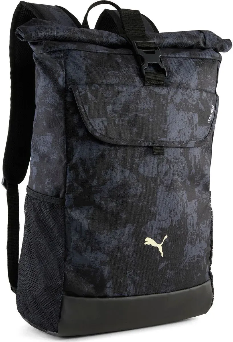 Puma Pumatech AOP Roll Top Backpack puma black-aop (01) OSFA