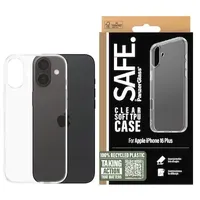 Panzer Glass SAFE. by PanzerGlass TPU Case iPhone 16 Plus Transparent