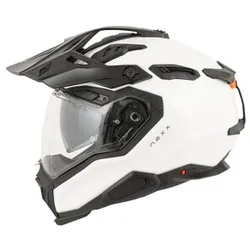 Nexx X-WED 3 Plain Enduro-Helm weiß unisex, M