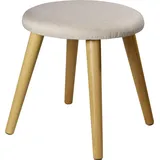 Echtwerk Hocker Scandi EW-SH-0495 creme