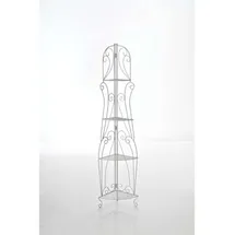 TPFGarden Standregal Irmi 154 x 40 x 30 cm Weiß