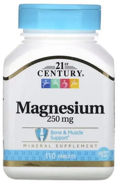 21. Jahrhundert, Magnesium, 250 mg, 110 Tabletten