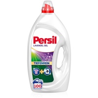 Persil Color Kraft-Gel Lavendel (100 Waschladungen), Flüssigwaschmittel mit Tiefenrein Technologie, Colorwaschmittel für reine Wäsche und hygienische Frische für die Maschine, wirksam ab 20 °C