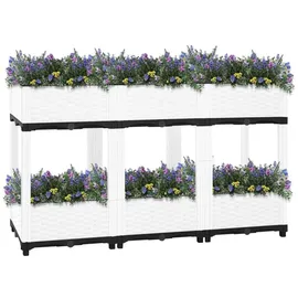 vidaXL Hochbeet 120x40x71 cm Polypropylen