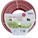 REHAU Premium Gartenschlauch Quattroflex Top 1/2 Zoll, Länge 50 Meter