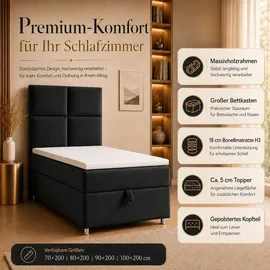 Best For Home Trinity K2 70 x 200 cm Schwarz