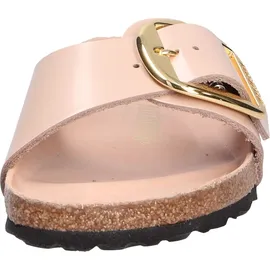 Birkenstock Madrid Big Buckle Patent 1026496 (36/high shine new beige) - Beige - 36