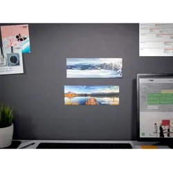 8 Stück Sigel Glückwunsch-Karten Mountain landscapes by seasons -  A6 - 12 Karten inkl. weiße Umschläge 4004360785269 Sigel