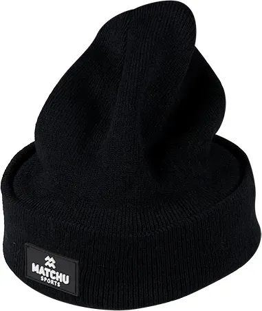 Matchu Sports Mütze - Schwarz - 100% Acryl