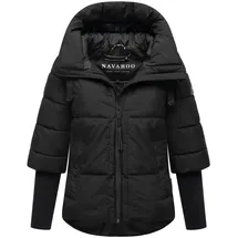 Navahoo Wintrjacke Lotusherz XIV schwarz XL