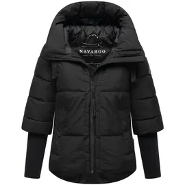 Navahoo Wintrjacke Lotusherz XIV schwarz XL
