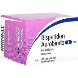 Risperidon Aurobindo 1 mg Filmtabletten 100 St