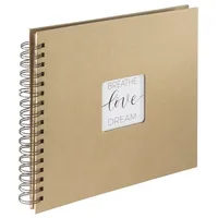 Hama Craft Spiral-Album 28x24 40 Kraftpapier-Seiten 7211
