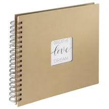 Hama Craft Spiral-Album 28x24 40 Kraftpapier-Seiten 7211