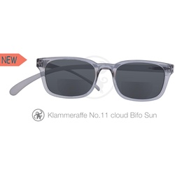 Lesebrille No.11 Klammeraffe SUN Bifokal cloud