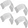 UBIQUITI networks Ubiquiti UniFi Patch Kabel Cat6 RJ45/ RJ45, 0,15m weiß 24er Pack