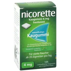 Nicorette Kaugummi 4 mg freshmint