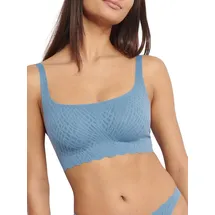 SLOGGI Damen Sloggi Zero Feel Bliss Top, Azura Blue, M - M