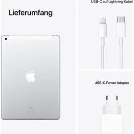 Apple iPad 10,2" (9. Generation 2021) 256 GB Wi-Fi + Cellular silber