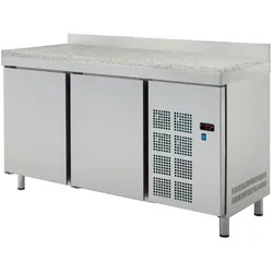 Kühler pastry-tisch granitarbeitsplatte 2 türen - 1480x800x850 mm - 220 W 230/1V - 7M342170 Eurast
