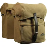 Greenlands Doppel Tasche Travel Canvas braun