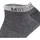 Mustang Casual Bio-Baumwolle Sneakersocken 6er Pack Grau 43-46