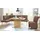 exxpo - sofa fashion Costa 157 x 92 x 245 cm Kunstleder langer Schenkel rechts schlamm