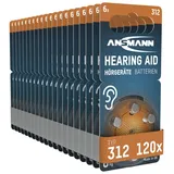Ansmann Hörgerätebatterie 312 PR41 120 St.