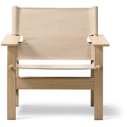 Fredericia - The Canvas Sessel, Canvas / Eiche geseift
