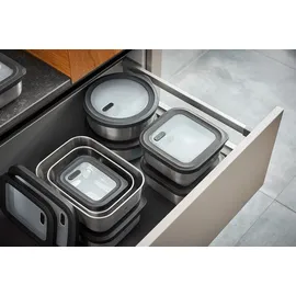 GEFU Frischhaltedose PROVIDO quadratisch