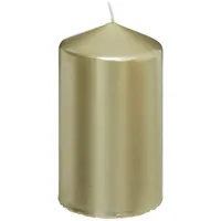 Atmosphera Créateur d'intérieur Stumpenkerze 12 cm gold