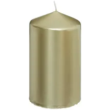 Atmosphera Créateur d'intérieur Stumpenkerze 12 cm gold