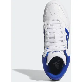 adidas Hoops 4.0 Mid Cloud White / Team Royal Blue / Grey Two 46