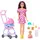 Barbie Skipper Babysitters Inc. Spielset mit brünetter Puppe und Blonder Babypuppe (JJB42)