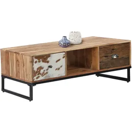 WOMO-DESIGN Taipei TV-Lowboard 110x50 cm Braun/Massivholz