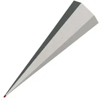 ROTH Rohling grau 85 cm 6-eckig