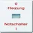 Busch-Jaeger Heizungs-Notschalter 2102 H-32