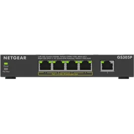 Netgear GS305P 5 Ports (4-Port PoE+) Unmanaged