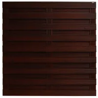 Andrewex Sichtschutzzaun 180 x 180 cm Braun/Holz