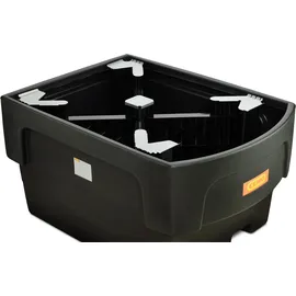 Cemo GmbH Auffangwanne Polyethylen 117 x 162 cm blau unterfahrbar 1100 Liter