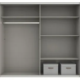 WIMEX Schwebetürenschrank Norderstedt 180 x 210 x 64 cm schwarz