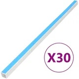 vidaXL Installationsrohre Selbstklebend 40x25 mm 30 m PVC