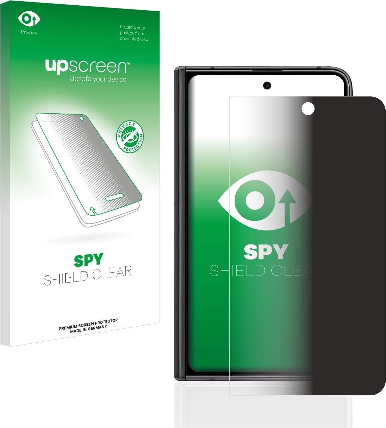 upscreen Spy Shield Blickschutzfolie (1 Stück, Google Pixel Fold), Smartphone Schutzfolie