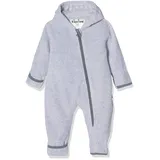 Playshoes Fleece-Overall meliert 74