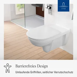 Villeroy & Boch ViCare WC-Sitz Weiß Alpin