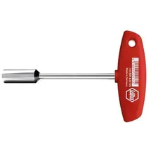 Wiha Stiftschlüssel mit Quergriff Vierkant glanzvernickelt 125 mm