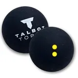 Talbot Torro Squash-Bälle – 2er Set – Doppelgelb/Superslow – Ø 39,5 mm, 24 g – Perfekt für Turniere & Profi-Training